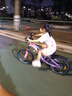 鳳凰山地自行車(chē)男女變速山地車(chē)碟剎青少年兒童自行車(chē)學(xué)生單車(chē) 星際 粉紫【單速+輻條輪】 20寸【適合125-160cm】 曬單實(shí)拍圖