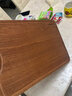 雙槍烏金檀菜板 百年齡整木砧案板家用切菜食品抗菌防霉實(shí)木40*27*2.5 曬單實(shí)拍圖