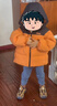 斐樂(lè )兒童童裝棉羽2025年冬季男中大童常規羽絨服 曬單實(shí)拍圖