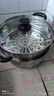 美廚（maxcook）304不銹鋼蒸鍋28CM 三層復(fù)底 燃?xì)鉅t電磁爐通用 曬單實(shí)拍圖