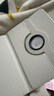 京川旭適用蘋(píng)果平板iPad11保護殼iPad11新2025款保護套360°旋轉皮套11英寸全包防摔簡(jiǎn)約創(chuàng  )意支撐平板殼 360°旋轉皮套【白色】 iPad 第11代 2025款（11英寸） 曬單實(shí)拍圖