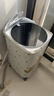 美的（Midea）迷你洗衣機 MB30VH36E 3KG嬰兒小型兒童內衣洗衣機 全自動(dòng)波輪 高溫煮洗 除菌除螨宿舍 以舊換新 曬單實(shí)拍圖