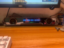 漫步者花再Halo PixelBar深淵字幕歌詞音響電腦桌面音箱 藍牙6.0有線音箱RGB燈效 破界黑 曬單實拍圖