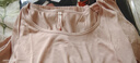 金三塔秋衣秋褲女面膜真絲肌底衣100%桑蠶絲冬保暖圓領(lǐng)上衣秋褲 褐粉-上衣 XL 曬單實(shí)拍圖