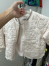 巴拉巴拉寶寶棉服男童冬裝棉襖女童絎縫棉衣加絨時(shí)髦簡(jiǎn)約 貝殼卡-小熊絎縫-50208 110 曬單實(shí)拍圖