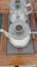 FUNORK全自動(dòng)上水電熱水壺 茶臺燒水壺家用辦公一體機茶桌茶幾嵌入式茶具電茶爐套裝 RY-10鈦灰色蒸茶款 曬單實(shí)拍圖