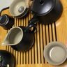 京東京造 茶具整套 功夫茶具陶瓷套裝茶壺茶杯茶盤(pán)【黑陶提梁壺】 12件套  曬單實(shí)拍圖