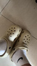 名創(chuàng)優(yōu)品（MINISO）洞洞鞋男女夏季外穿沙灘涼鞋防滑厚底踩屎感包頭涼拖鞋骨白40-41 曬單實(shí)拍圖