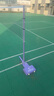 動(dòng)聯(lián)無(wú)界羽毛球網(wǎng)架鑄鐵底座帶滾輪可移動(dòng)標準一副羽毛球網(wǎng)柱便攜式加支架 6.1m BP80-全鋼材質(zhì)80kg/副 紫色 曬單實(shí)拍圖