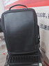 COUBER.G品牌商務(wù)雙肩包男牛皮拼接15.6英寸電腦包輕便通勤大容量背包男 商務(wù)黑 30cm*15+5cm*42cm【30L】 曬單實(shí)拍圖
