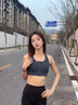 薏凡特（YVETTE）高強度運動(dòng)文胸女前拉鏈瑜伽健身內衣E100666A08 曬單實(shí)拍圖