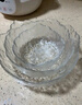 格娜斯玻璃沙拉碗家用透明玻璃碗套裝日式創(chuàng)意蔬菜水果盤(pán)甜品碗三件套 曬單實(shí)拍圖