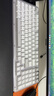 羅技（Logitech）ALTO KEYS K98M 琥珀系列 AI客制化無(wú)線(xiàn)機械鍵盤(pán) 熱插拔大理石軸 白色 曬單實(shí)拍圖
