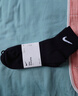 耐克（NIKE） 速干訓練短襪子（3雙） EVERYDAY LIGHTWEIGHT SX7677-010 L 曬單實(shí)拍圖