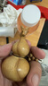 晨翔茹假一賠萬(wàn)【龍頭葫蘆】天然金絲楠木小葉楨楠實(shí)木雕刻手把件擺件 曬單實(shí)拍圖