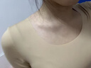 美·雅·挺秀禾服結婚秋衣秋褲套裝五分袖打底半袖保暖內衣無(wú)痕隱形內穿婚紗 （上衣）淺膚色 XL （建議130-170斤） 曬單實(shí)拍圖