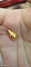 中國黃金（CHINA GOLD）黃財神鴻運招財時(shí)尚手鏈女白水晶足金手串紀念日生日禮物送女朋友 三通葫蘆白水晶手串 曬單實(shí)拍圖
