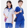 YALOTT【雅蘭特】深圳校服小學(xué)速干衣夏運動(dòng)服親膚透氣清爽舒適夏季柔軟 速干版小學(xué)夏運套裝（女） 速干上衣+高級版短褲 125 曬單實(shí)拍圖