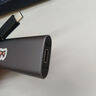 聯(lián)想（Lenovo）1TB 移動(dòng)硬盤(pán)固態(tài)(PSSD) ZX1 Type-c USB3.1雙接口 讀速560MB/s 手機直連 電腦 灰色 曬單實(shí)拍圖