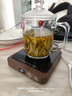 煦凜德國加熱杯墊可調溫家用溫茶器泡茶保溫底座55度熱牛奶咖啡神器 木紋色【五檔調溫】 自動(dòng)斷電 智能恒溫 曬單實(shí)拍圖