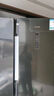 西門(mén)子（SIEMENS）502升對開(kāi)門(mén)雙開(kāi)門(mén)變頻家用大容量電冰箱  超薄機身 風(fēng)冷無(wú)霜 精細分儲 曜鋼黑 支持國家補貼 KA95V2138C 曬單實(shí)拍圖