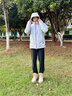 喜馬拉雅冰雪鵝絨-雅拉鵝絨服 硬殼雪山攀登專(zhuān)業(yè)戶(hù)外高蓬御寒防潑水羽絨服 云幕灰 L 曬單實(shí)拍圖