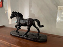 秦庭瀾境 QINTINLANJIN黑檀木馬擺件工藝品實(shí)木雕刻馬到成功客廳飾品家居辦公室擺件高檔 黑檀精雕一馬當先【長(cháng)40cm】 曬單實(shí)拍圖