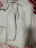 奧絲婕（Aosijie）高端品牌 小香風短外套女2025春秋新款洋氣減齡百搭夾克上衣外套 米白色 L 【建議108-120斤】 曬單實拍圖