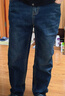 佐丹奴牛仔褲男秋季新款洗水后袋袋花中腰修身牛仔長(cháng)褲男01115079 63深藍 34 曬單實(shí)拍圖