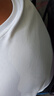 回力（Warrior）純棉t恤男夏季新款重磅運動(dòng)上衣男士潮流短袖寬松體恤 白色 L 曬單實(shí)拍圖