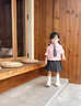 G.DUCKKIDS小黃鴨女童秋季套裝2025新款兒童秋裝jk套裝女孩朱迪兔子警官裙子 藍(lán)色襯衫+馬甲+裙子+領(lǐng)帶 130 建議7~8歲【120-130cm】cm 曬單實(shí)拍圖
