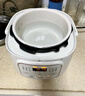 美的（Midea）迷你小白鍋電壓力鍋1.8L宿舍1-3人 全自動(dòng)智能預約電飯煲高壓鍋70kPa高壓快煮開(kāi)蓋煲湯MY-E220 曬單實(shí)拍圖