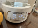 摩飛電器（Morphyrichards）恒溫水壺全玻璃養(yǎng)生壺家用燒水壺多段控溫電熱水壺極速風(fēng)冷沖奶泡奶機(jī)MR5602 1.2L 椰奶白 曬單實(shí)拍圖