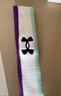 安德瑪（Under Armour）運動(dòng)發(fā)帶男女 籃球裝備瑜伽健身吸汗頭帶止汗帶頭戴導汗帶 白紫色 曬單實(shí)拍圖