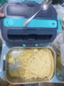 南桑維奇德國品質(zhì)車(chē)載加熱飯盒車(chē)載加熱保溫飯盒小微波爐插電車(chē)家兩用電飯煲煮鍋熱飯神器 1.8L 深藍色免注水（送保溫袋+勺叉） 曬單實(shí)拍圖