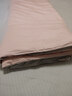 馨而樂(lè )（Bravo）富安娜出品輕奢60S支長(cháng)絨棉床笠四件套結婚粉色套件全棉被套雙人230*229cm 曬單實(shí)拍圖