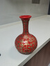 大明銅匠黃銅百?；ㄆ繑[件新中式插花花器客廳玄關(guān)家居裝飾品喬遷新居禮物 百?；ㄆ考t色長(cháng)約15*15*22.5cm 曬單實(shí)拍圖
