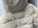 巴拉巴拉童裝兒童棉服男童外套連帽冬裝拼接燈芯絨棉衣簡(jiǎn)約百搭潮 煙灰卡50524 130cm 曬單實(shí)拍圖