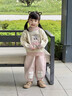 班喜迪女童毛衣秋冬裝2025新款洋氣女寶寶毛線(xiàn)套頭衫兒童冬季打底衫童裝 米色 100 曬單實(shí)拍圖
