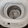 榮事達迷你洗衣機 全自動(dòng)小型嬰兒兒童寶寶內衣波輪洗衣機 帶甩干烘干洗脫一體 國補6KG洗脫容量白色【洗烘一體】 曬單實(shí)拍圖