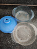 特百惠（Tupperware）歡宴備餐飯盒可微波加熱便當盒帶飯上班族餐盒可冷藏冷凍保鮮盒 歡宴備餐藍色2件套 1L 曬單實(shí)拍圖