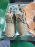 西域駱駝（VANCAMEL）男士皮毛一體雪地靴2023冬新款羊毛加絨一腳蹬厚底防滑東北大棉鞋 山茶色 40 曬單實拍圖