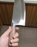 王麻子菜刀家用 不銹鋼鍛打鋒利廚房切片切肉切菜刀 專(zhuān)為女士設計刀具 曬單實(shí)拍圖