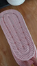 拖鞋女EVA拖鞋男軟底一字拖男沙灘鞋男居家外穿涼拖男涼拖鞋男士 粉色 38-39 曬單實(shí)拍圖