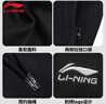 李寧（LI-NING）運動(dòng)褲男士2025秋季舒適褲子潮流跑步健身休閑時(shí)尚衛褲運動(dòng)長(cháng)褲 黑色-直筒03 L 曬單實(shí)拍圖