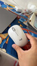 羅技（Logitech）M240無(wú)線(xiàn)藍牙鼠標 靜音輕音商務(wù)辦公人體工學(xué)設計便攜平板適用（Mac/iPad/筆記本）M221升級版 M240 白【鼠標墊5選1】 曬單實(shí)拍圖