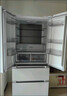 美的（Midea）508升法式多門(mén)四開(kāi)門(mén)一級能效雙系統雙循環(huán)除菌凈味國家補貼20%家用冰箱大容量BCD-508WTPZM(E)白 曬單實(shí)拍圖