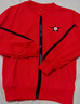 G.DUCKKIDS男童外套春秋款中大童夾克2023新款兒童棒球服韓版3-12歲男孩秋裝 紅色 120碼 (適合身高105-115cm) 曬單實(shí)拍圖