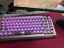 DRUNKDEER醉鹿A75master磁軸鍵盤(pán)電競游戲鋁合金鋼化玻璃RT鋁坨坨旗艦高性能客制化磁軸鍵盤(pán) 香檳粉（乾軸） 曬單實(shí)拍圖