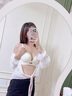 OEING內衣女小胸聚攏無(wú)鋼圈性感內衣無(wú)痕收副乳防下垂調整型文胸罩 乳白色單件 L （36/80AB杯）厚1.8cm 曬單實(shí)拍圖